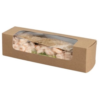 Kraft Baguette Box x400