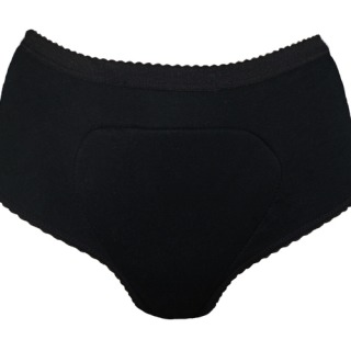 P&S Healthcare Ladies Full Brief Black (MEDIUM)