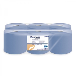 Lucart CentreFeed Roll Blue 2 Ply 150M 