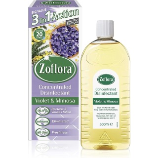 Zoflora Disinfectant VIOLET AND MIMOSA 500ml