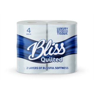 Bliss Double Quilted Toilet Roll (10x4)