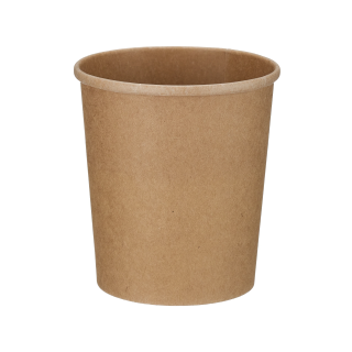 16oz Heavy Duty Soup Container PP (Kraft) (x500)