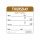 50mm (2") THURSDAY Date/Use By Removable Labels