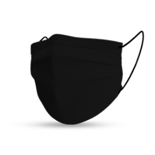 Comfort Face Mask – Black – Reusable x1