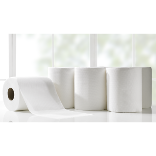White Maxi Wipe Kitchen Towel (x6)