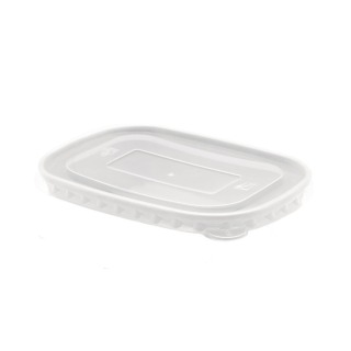 PP Lid for Rectangular Container (500/650/750/1000ml) Clear