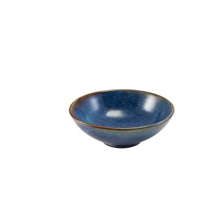Terra Porcelain Aqua Blue Noodle Bowl 20.2cm