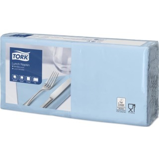 Tork Light Blue Lunch Napkin (10x200)